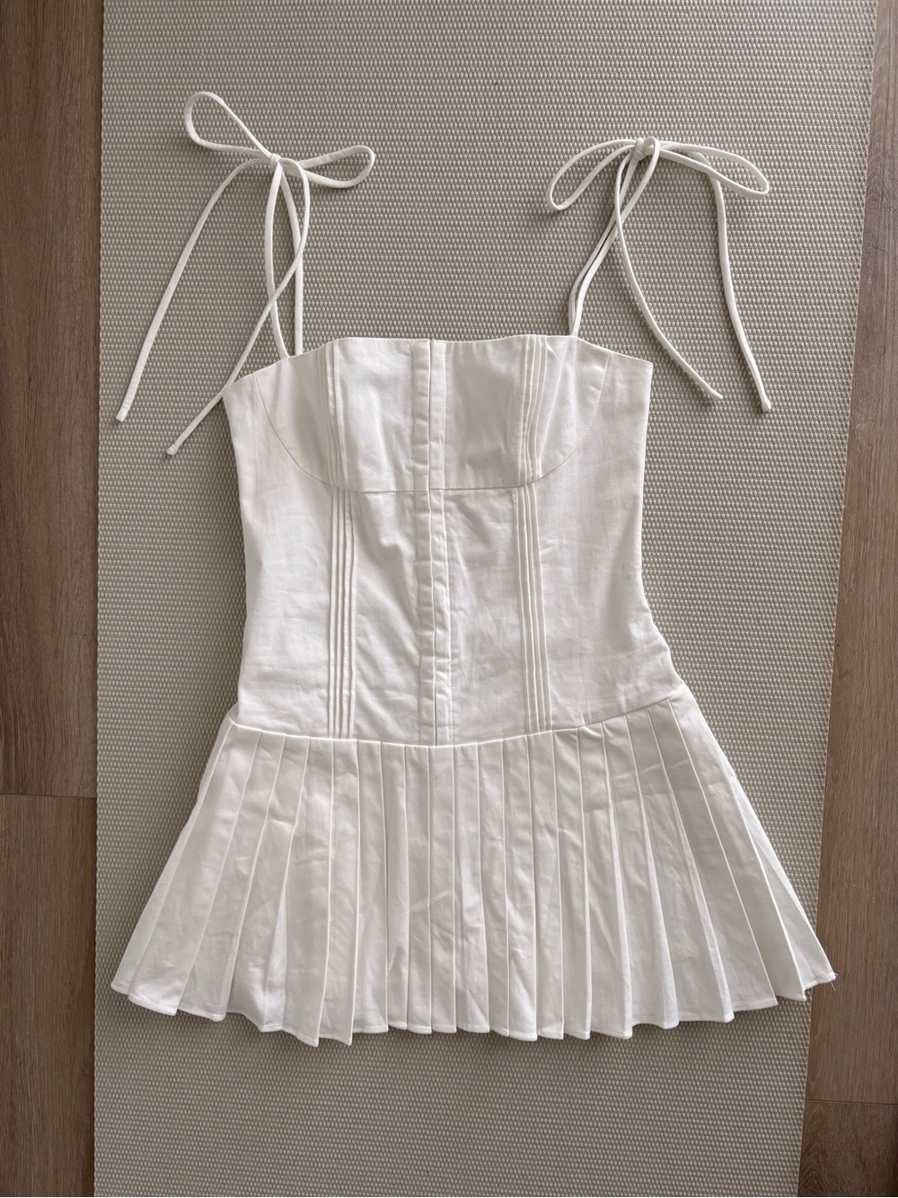 Marcie Dress in White - Picture 3 of 9